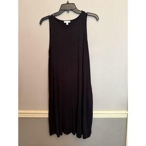 Abound Sleeveless Swing Dress Size Small Color Black with pockets‎